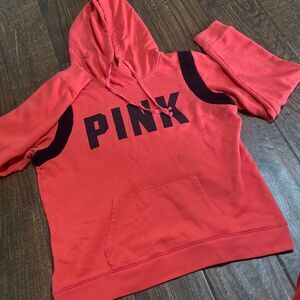 PINK VICTORIAS SECRET WOMEN SWEATER SIZE L